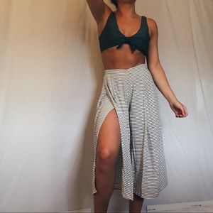 Faithful the Brand cropped wide leg pant